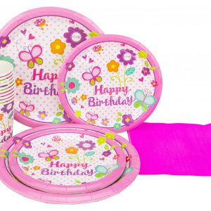 Tableware Party Set Pink