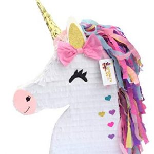Pinata with Pink Bow Magical Unicorn