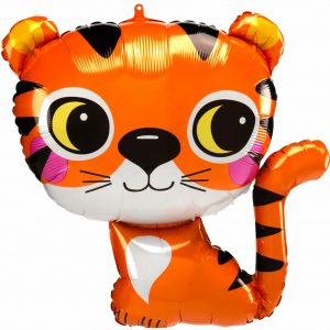Cute Animal Foil Balloon - Tiger