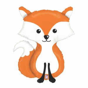 Woodland Fox Foil Balloon