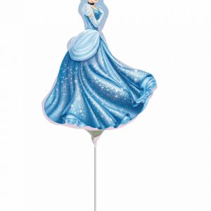 Mini Princess Cinderella Foil Balloon