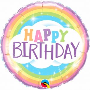 Birthday Rainbow Foil Balloon