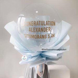 Balloon Hand Bouquet – Clear