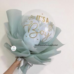 Balloon Hand Bouquet – Blue