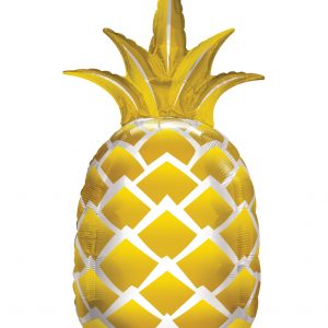 Golden Pineapple Foil Balloon