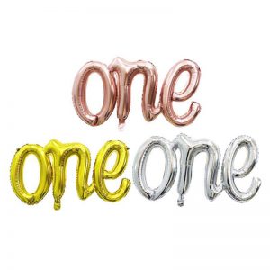 Foil Balloons Number One