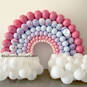 Rainbow Balloon – Pastel