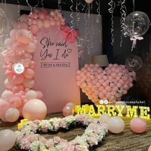 Organic Balloon Decoration – Pastel Pink