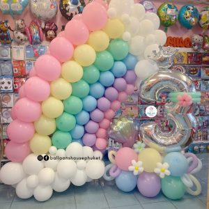 Rainbow Balloon – Pastel