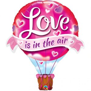 42″ LOVE IS IN THE AIR BALLOON