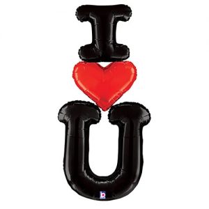 5 foot SPECIAL DELIVERY I HEART YOU