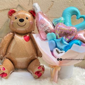 Balloon Hand Bouquet – Blue