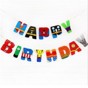 Heros Birthday Bunting