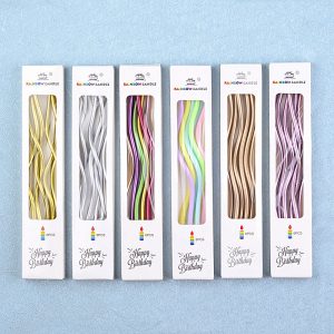 HIPPITY HOP Twisty Birthday Candles Set