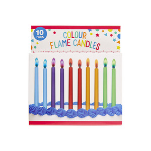 Colour Flame Candles
