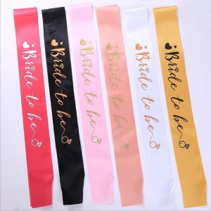 Sash Bachelorette Hen Party Satin
