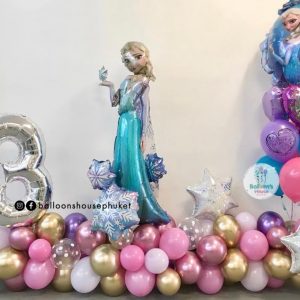 Number Balloon Centrepiece – Flozen