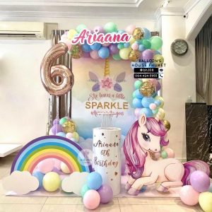 Organic Balloon Decoration – Pastel