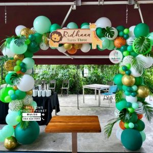 Organic Balloon Decoration – Safari