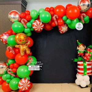 Organic Balloon Decoration Christmas