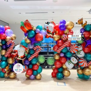 Organic Balloon Garland – Christmas