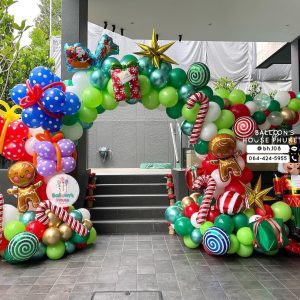 Organic Balloon Decoration Christmas