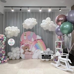 Organic Balloon Decoration – Pastel