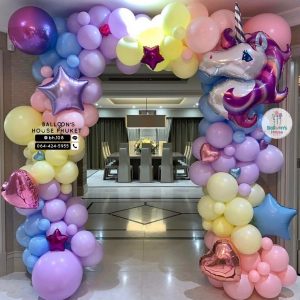 Organic Balloon Decoration – Pastel