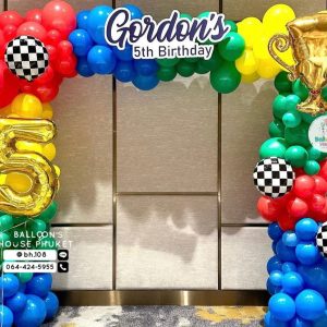 Organic Balloon Decoration – Colorful