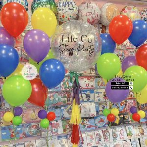 36inch Confetti & Bouquet Balloon Set