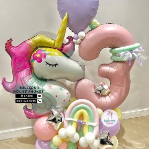 Number Balloon Centrepiece