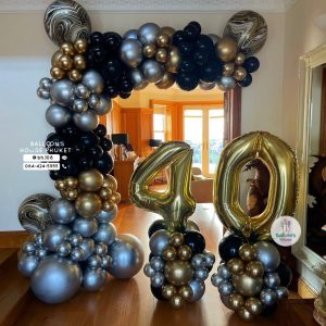 Organic Balloon Decoration