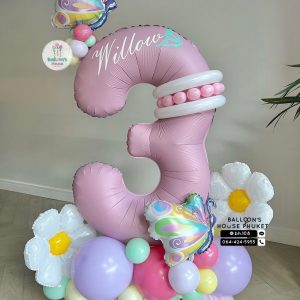 Number Balloon Centerpiece