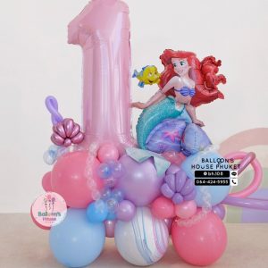 Number Balloon Centerpiece
