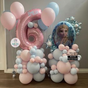 Number Balloon Centerpiece