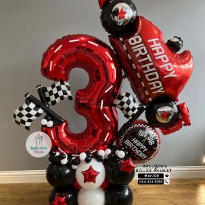 Number Balloon Centerpiece