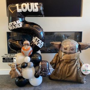 Number Balloon Centerpiece