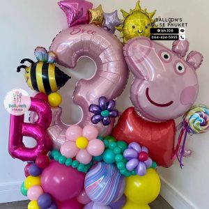 Number Balloon Centerpiece