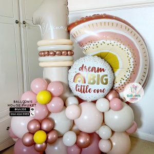 Number Balloon Centerpiece