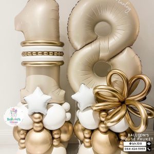 Number Balloon Centerpiece