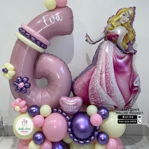 Number Balloon Centerpiece