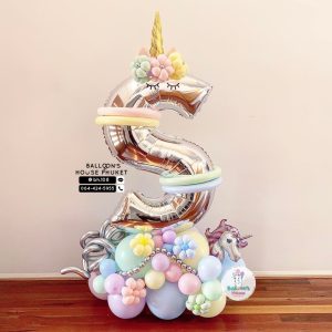 Letter Balloon Centrepiece