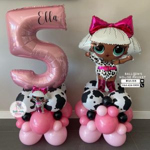 Number Balloon Centrepiece