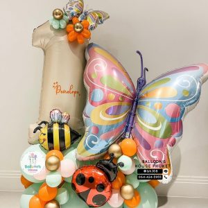 Number Balloon Centrepiece