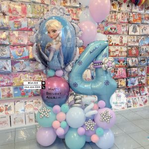 Number Balloon Centrepiece