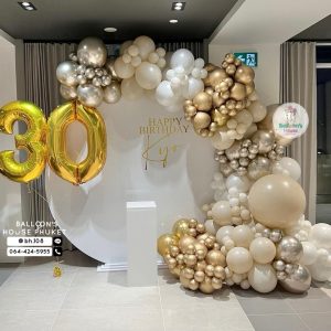 Organic Balloon Decoration