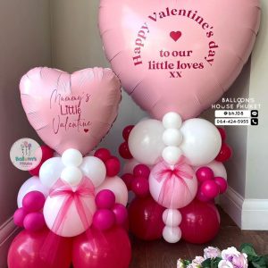 Heart Shape Balloon Centrepiece
