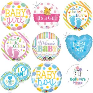 Baby Categories Themed Foil Balloons
