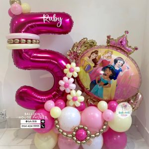 Number Balloon Centrepiece