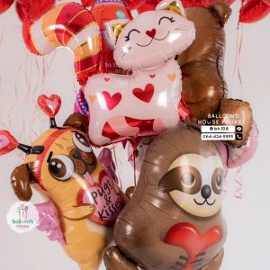 Foil Balloon Valentines